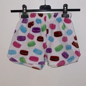 Kids Fuzzy PJ Shorts